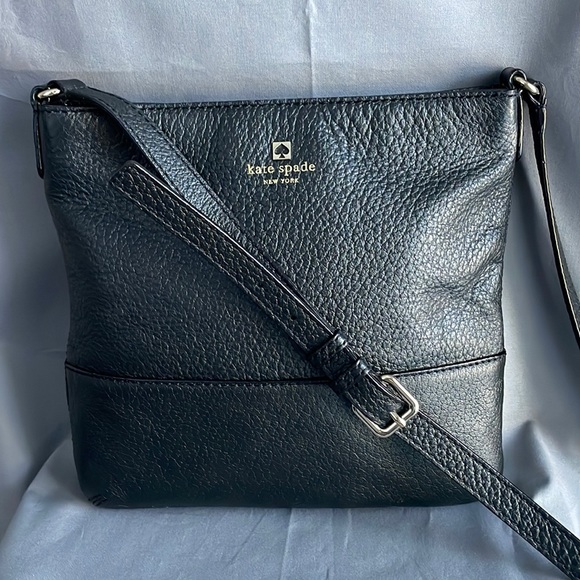 kate spade Handbags - 🎉Host Pick!🛍 ♠️ Kate Spade ♠️ Southport Ave Cora Black Leather Crossbody Purse